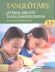 Tanulótárs - Játékos kreatív tanulásmódszertan /Feladatgyűjtemény 3-4. osztály (ISBN: 9786155015359)