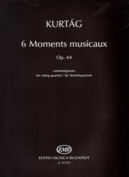 6 MOMENTS MUSICAUX OP. 44 VONÓSNÉGYESRE (ISBN: 9786430234154)
