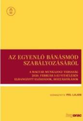 Az egyenlő bánásmód szabályozásáról (ISBN: 9789632585086)