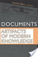 Documents: Artifacts of Modern Knowledge (ISBN: 9780472069453)
