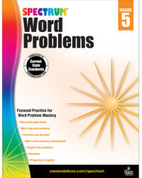 Spectrum Word Problems, Grade 5 (ISBN: 9781624427312)