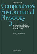 Molecular and Cellular Basis of Social Behavior in Vertebrates (2012)