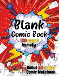 Blank Comic Book For Kids (ISBN: 9784631473952)