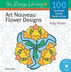 Design Library: Art Nouveau Flower Designs (DL06) - Polly Pinder (2012)