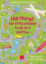 Carte cu activitati scrie si sterge - 100 Things for little children to do on a journey (2008)