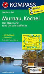 7. Murnau, Kochel turista térkép Kompass (2012)