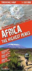 Afrika legmagasabb pontjai trekking térkép (Expressmap) 1: 50 000 (ISBN: 9788361155287)