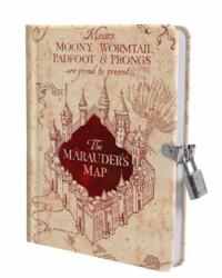 Harry Potter: Marauder's Map Lock and Key Diary - Insight Editions (ISBN: 9781647222833)