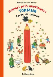 Carte de colorat. Hoinari prin anotimpuri. Toamna - Rotraut Susanne Berner (ISBN: 9786067871456)