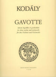 GAVOTTE HÁROM HEGEDűRE ÉS GORDONKÁRA (ISBN: 9786430247499)