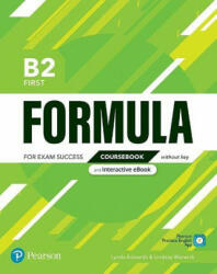 Formula B2 First Coursebook and Interactive eBook without Key with Digital Resources & App - Pearson Education (ISBN: 9781292391427)