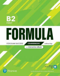 Formula B2 First Coursebook without key (ISBN: 9781292391427)