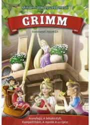 Minden idők legszebb meséi Grimm történetei nyomán Aranyhajú, A békakirály, Rumpeltilskin, A manók és a cipész (ISBN: 9789635100965)