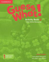 Guess What! Level 3 Activity Book with Online Resources. British English (ISBN: 9781107528031)