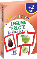 Legume-fructe. Jumatate si intreg (ISBN: 9786066830843)