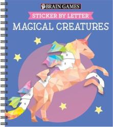 Brain Games - Sticker by Letter: Magical Creatures (ISBN: 9781645584889)