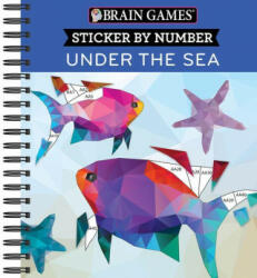 Brain Games - Sticker by Number: Under the Sea - 2 Books in 1 (ISBN: 9781645580379)