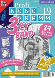 Profi-Nonogramm 3er-Band Nr. 19 - Conceptis Puzzles (ISBN: 9783906949581)