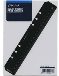 Filofax A5 Ruler page marker black refill - FILOFAX (ISBN: 5015142020255)