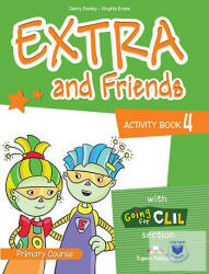 Extra & Friends 4 Primary Course Activity Book (ISBN: 9781471508806)