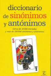 Diccionario de sinónimos y antónimos - Espasa Calpe (ISBN: 9788467036893)