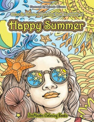 Color By Numbers Coloring Book for Adults of Happy Summer - Zenmaster Coloring Books (ISBN: 9781986983839)