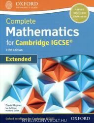 Complete Mathematics for Cambridge IGCSE? Student Book (Extended) - David Rayner, Ian Bettison, Mathew Taylor (ISBN: 9780198425076)
