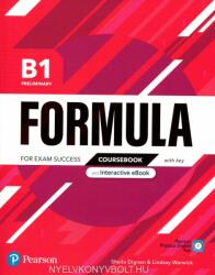 Formula B1 Preliminary Coursebook with key & eBook - Pearson Education (ISBN: 9781292391335)