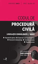 Codul de procedura civila. IANUARIE 2021. Editie tiparita pe hartie alba - Dan Lupascu (ISBN: 9786063907470)