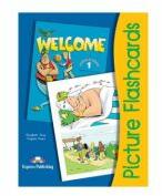 Curs limba engleza Welcome 1 Flashcards Set 1 - Elizabeth Gray, Virginia Evans (ISBN: 9781844660407)