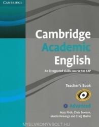 Cambridge Academic English C1 Advanced Teacher's Book - Matt Firth, Chris Sowton, Martin Hewings, Craig Thaine (2012)