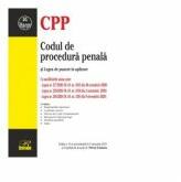 Codul de procedura penala si Legea de punere in aplicare. Editia a 10-a actualizata la 5 ianuarie 2021 - Petrut Ciobanu (ISBN: 9786060250487)