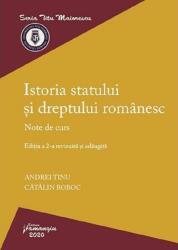 Istoria statului și dreptului românesc (ISBN: 9786062711283)