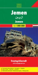 Jemen, 1: 1 000 000 Yemen Freytag térkép AK 158 (2011)