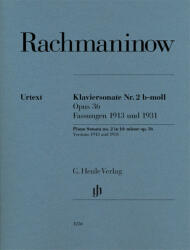 Klaviersonate Nr. 2 b-moll Opus 36 - Sergej Rachmaninow, Dominik Rahmer, Marc-André Hamelin (2018)