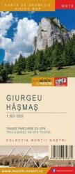 Munții Giurgeu - Hasmas. Hartă de drumeție (ISBN: 5948490930375)