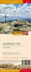 Munții Harghitei. Hartă de drumeție (ISBN: 5948490930412)