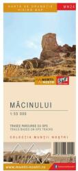 Munții Măcinului. Hartă de drumeție (ISBN: 5948490930450)