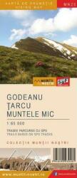 Munții Godeanu-Țarcu-Muntele Mic. Hartă de drumeție (ISBN: 5948490930481)