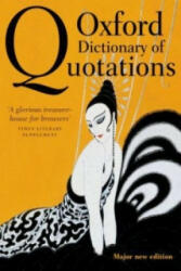 Oxford Dictionary of Quotations - Elizabeth Knowles (ISBN: 9780199668700)
