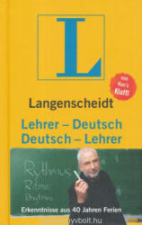 Han's Klaffl: Langenscheidt Lehrer-Deutsch, Deutsch-Lehrer (2012)