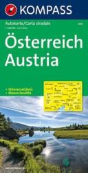 309. Österreich, 1: 600 000 térkép autós (2009)