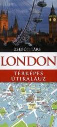 London útikönyv, London térképes útikalauz zsebútitárs, Panemex kiadó (2012)