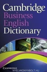 Cambridge - Business English Dictionary (ISBN: 9780521122504)