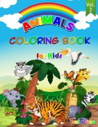 Animals Coloring Book for Kids Vol. 2 (ISBN: 9786160158447)