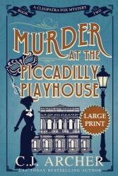 Murder at the Piccadilly Playhouse: Large Print (ISBN: 9781922554017)