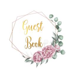 Guest Book for visitors and guests to sign at a party, wedding, baby or bridal shower (ISBN: 9781839909979)