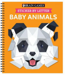 Brain Games - Sticker by Letter: Baby Animals - Brain Games, New Seasons (ISBN: 9781645584926)
