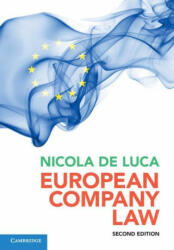 European Company Law - NICOLA DE LUCA (ISBN: 9781108825658)