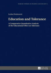 Education and Tolerance - Lenka Drazanowa (ISBN: 9783631718643)